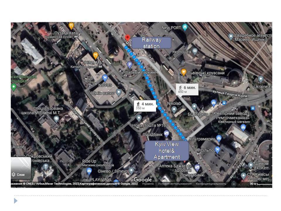 View Smart Apartment Kvartet Railway Station 4D Kyiv Exterior foto