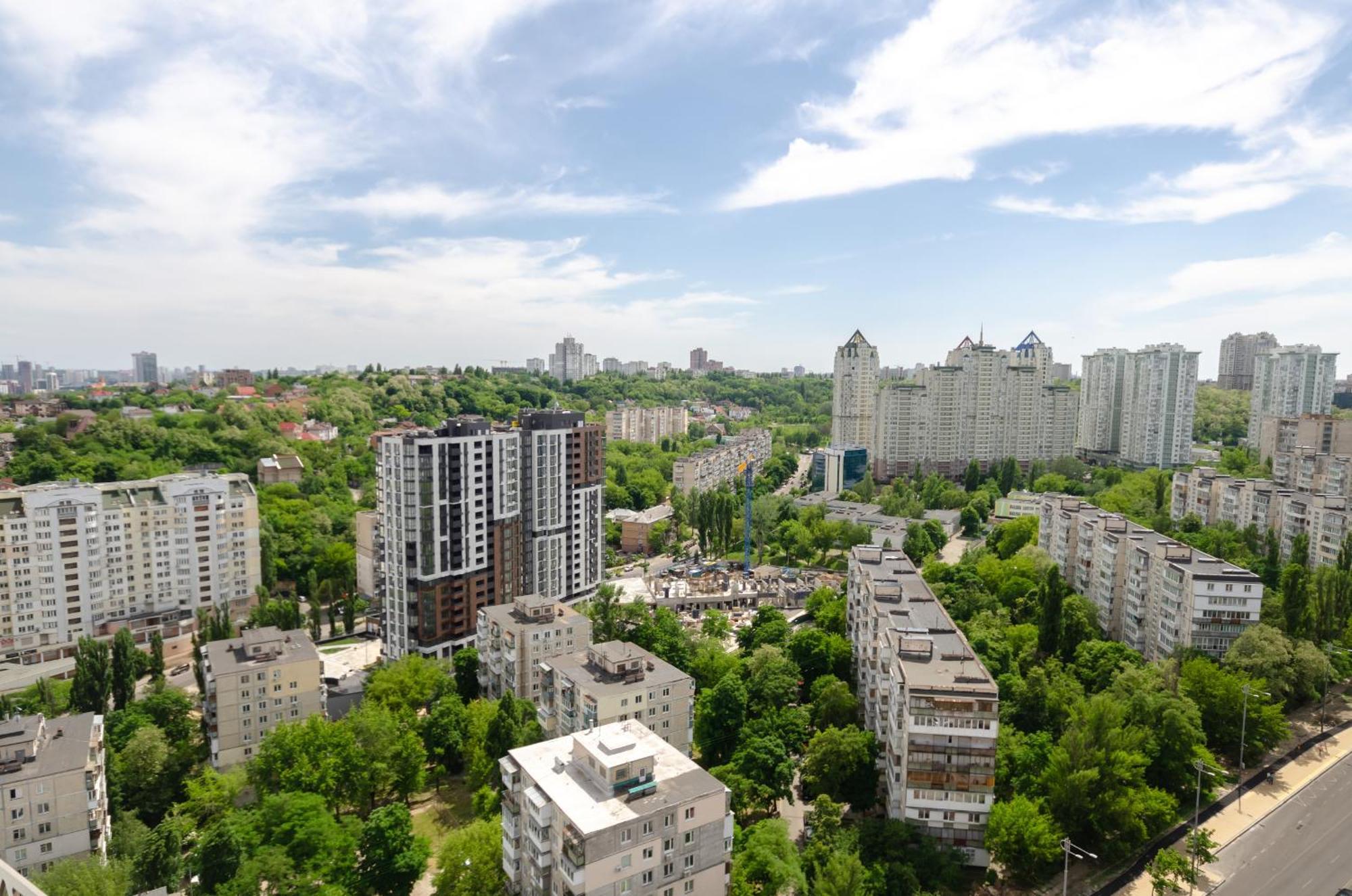 View Smart Apartment Kvartet Railway Station 4D Kyiv Exterior foto