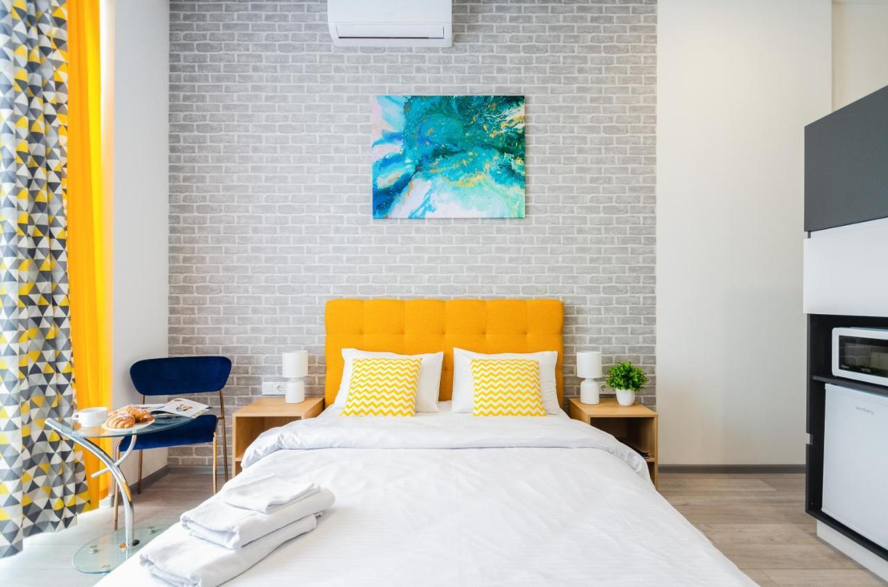 View Smart Apartment Kvartet Railway Station 4D Kyiv Exterior foto